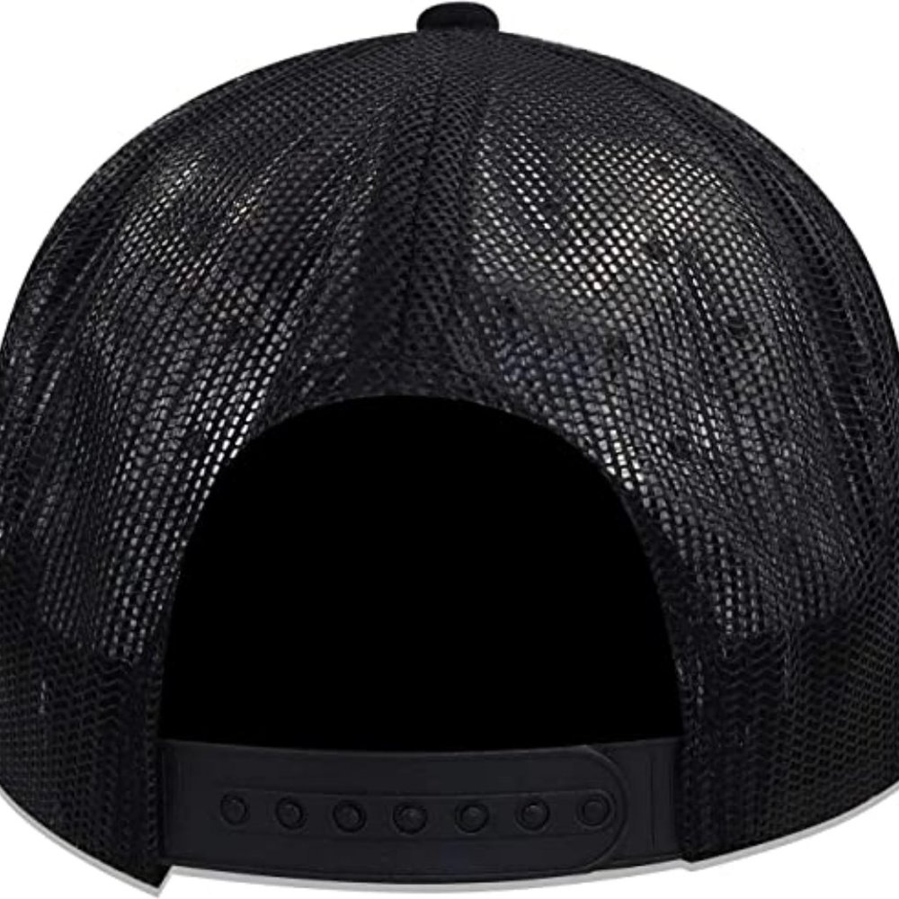 Bass Pro Shop Trucker Hat Mesh Cap (BLACK) - Picture 4 of 5